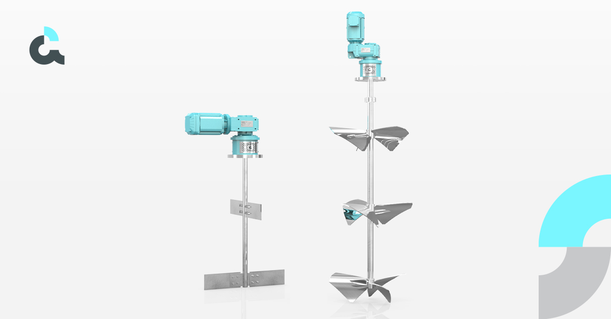 Industrial top mounted agitator for any process - Inter RT(N)